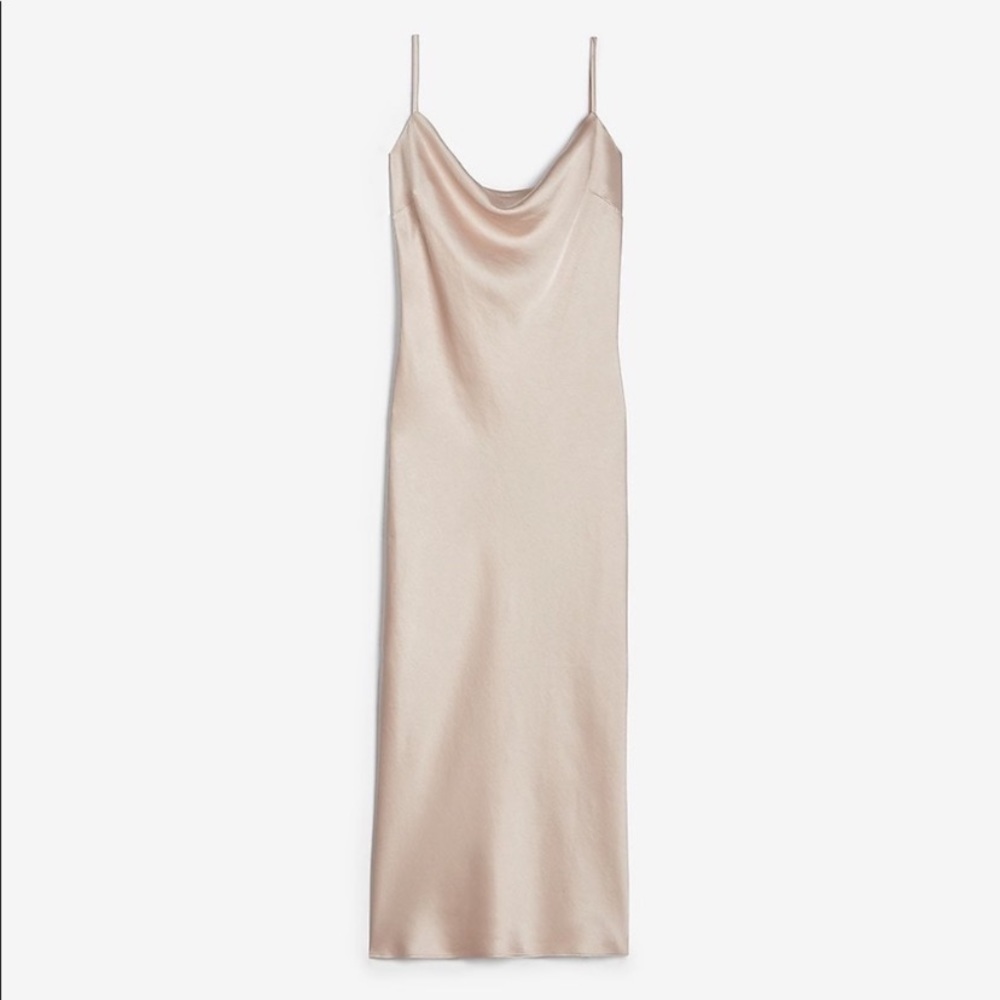 NEW W/ Tags Express Satin Cowl Neck Dures
